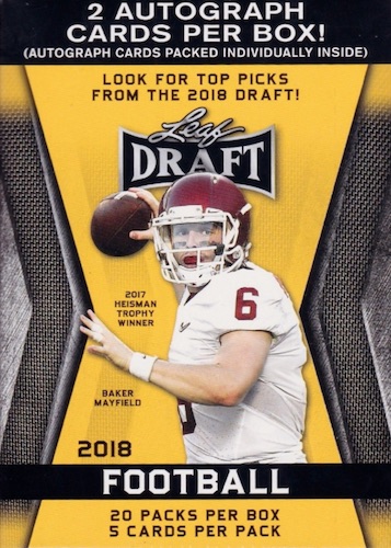 2018 Leaf Draft Football