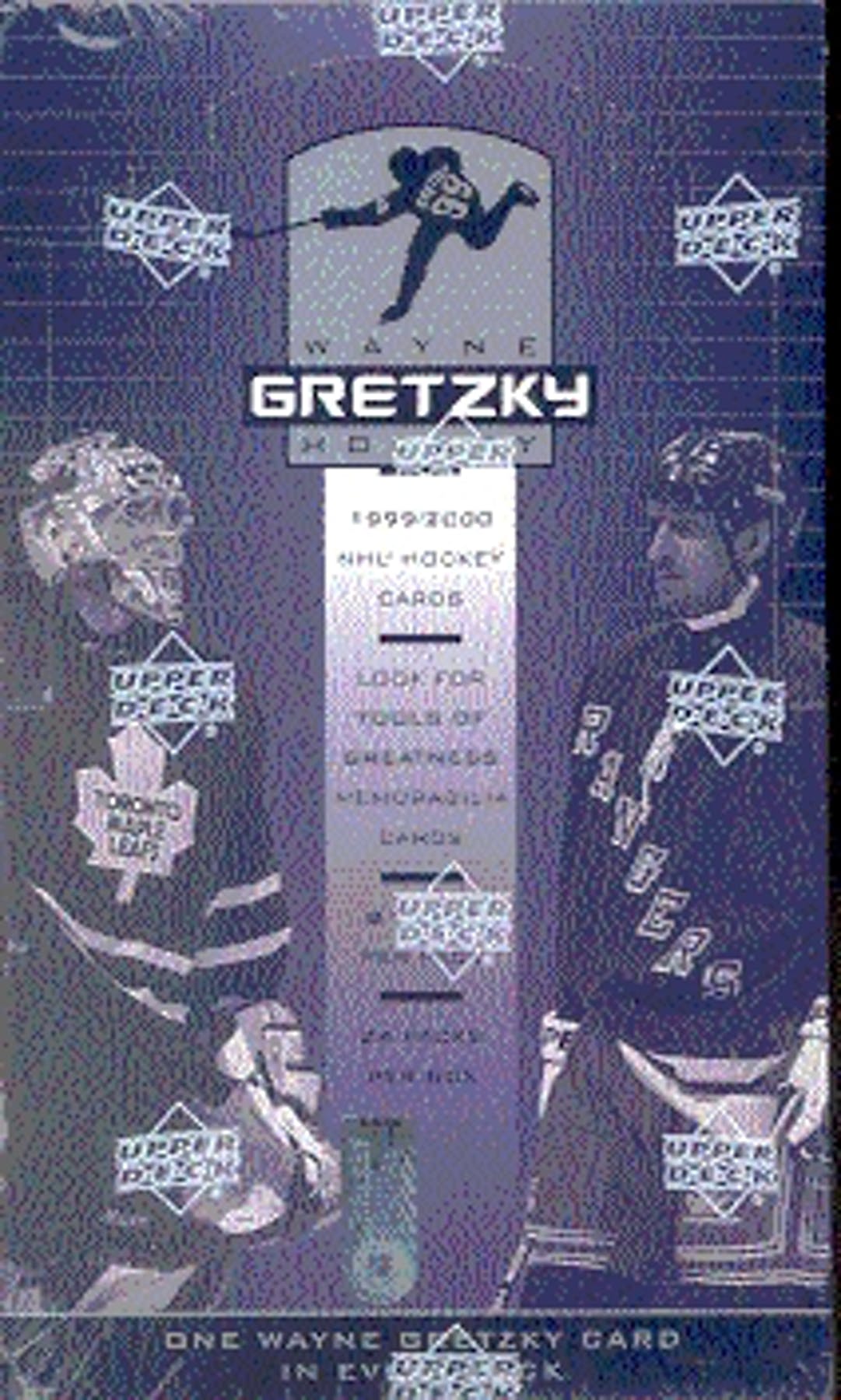1999-00 Upper Deck Wayne Gretzky Hockey # 179 Mint Hockey Card Wayne Gretzky New York Rangers Checklist # 1