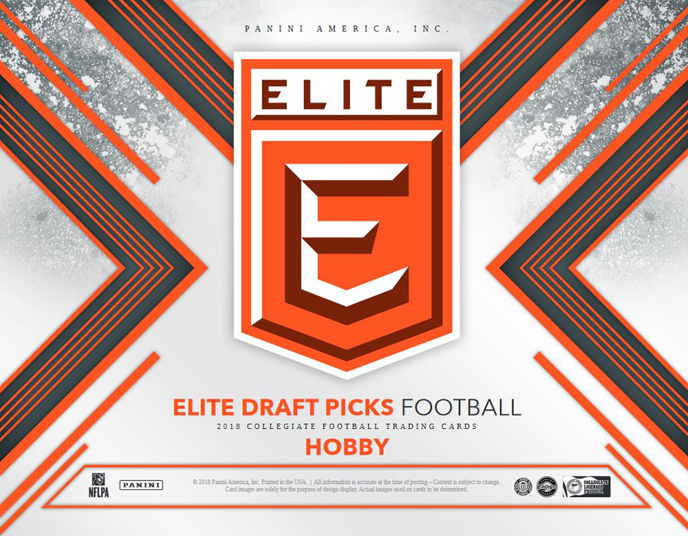 2018 Panini Elite Draft Picks Football