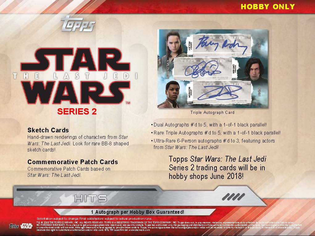 2018 The Last Jedi Series 2