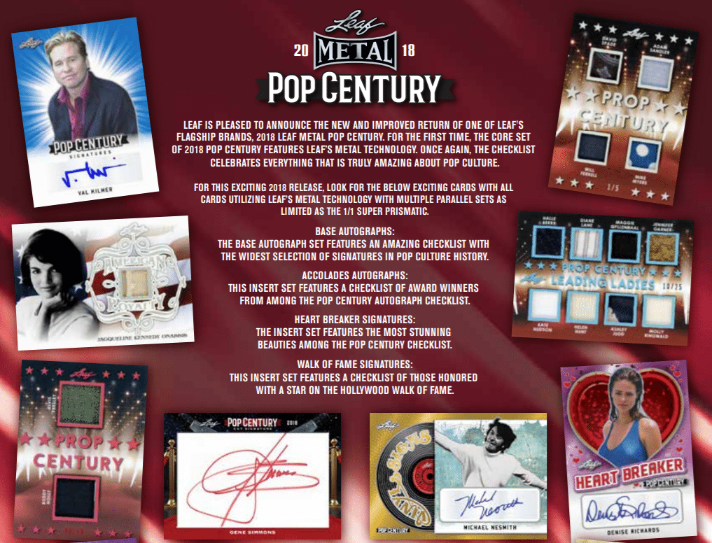 2018 Leaf Pop Century Metal