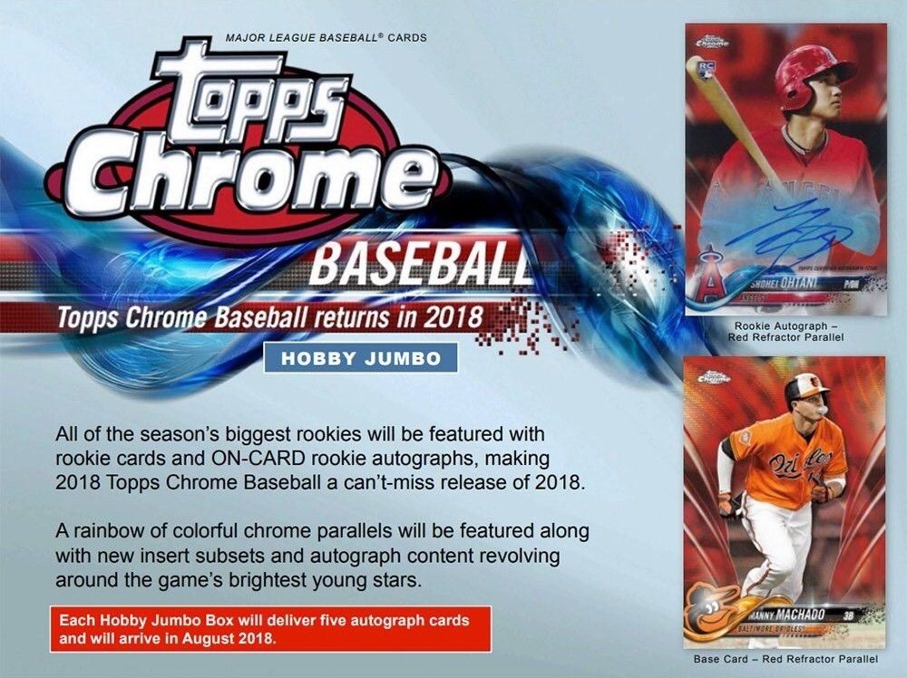2018 Topps Chrome