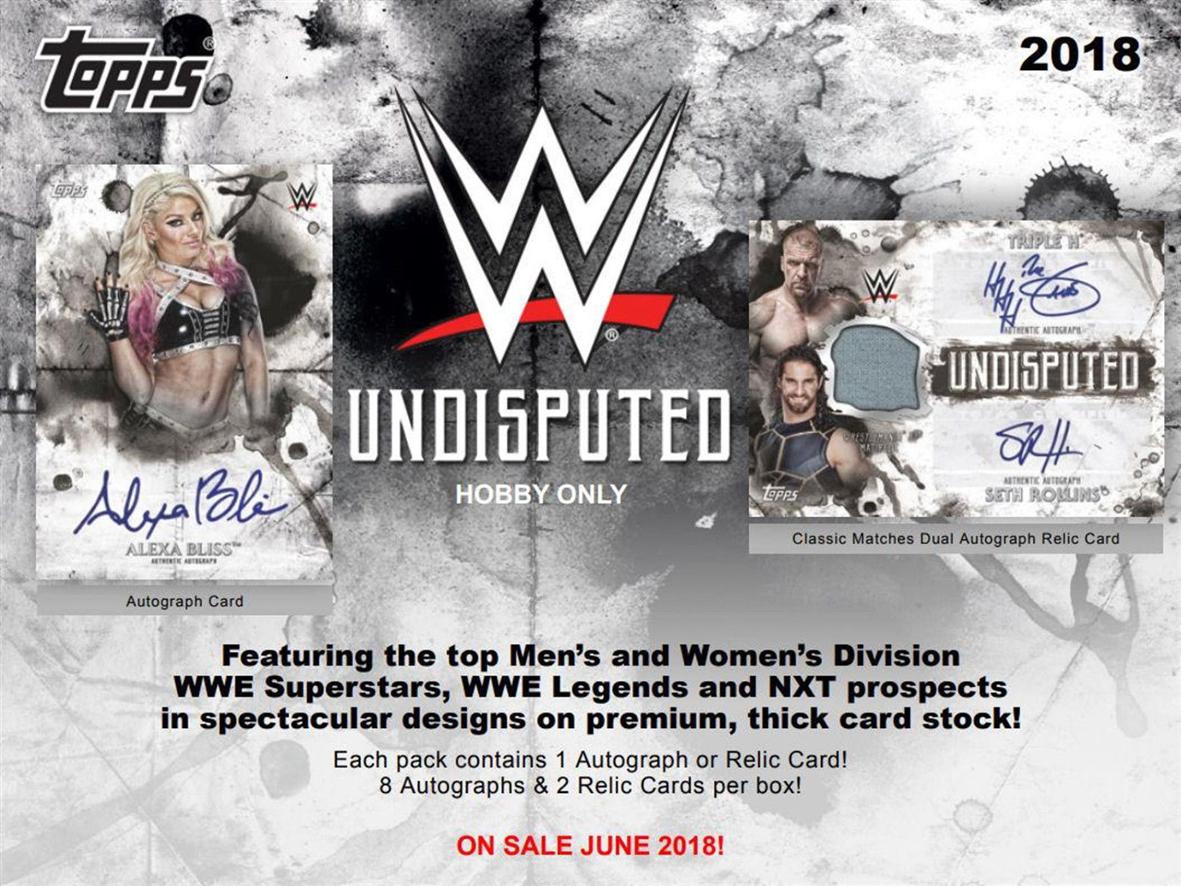 2018 Topps WWE Undisputed