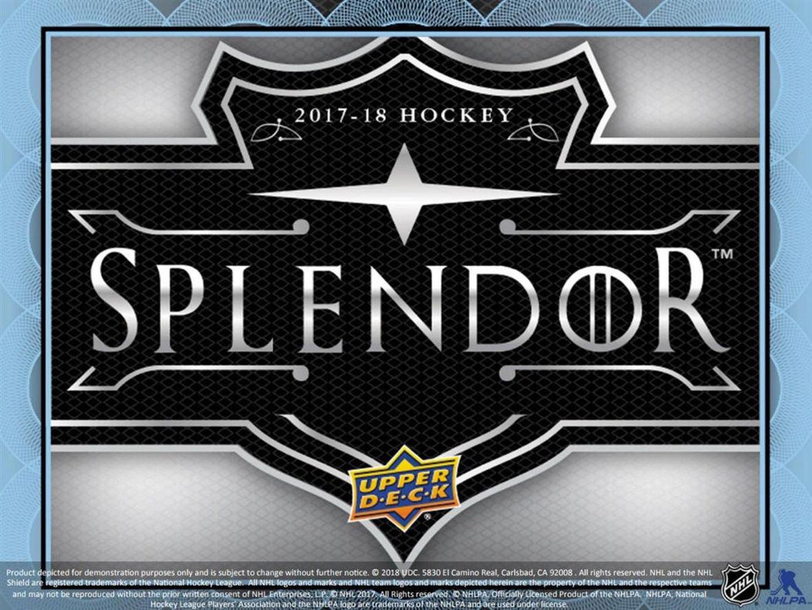 2017-18 UD Splendor