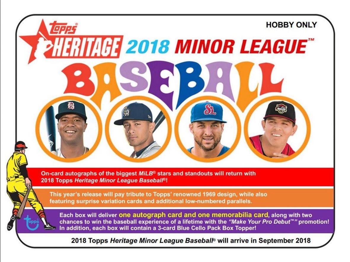2018 Topps Heritage Minor League