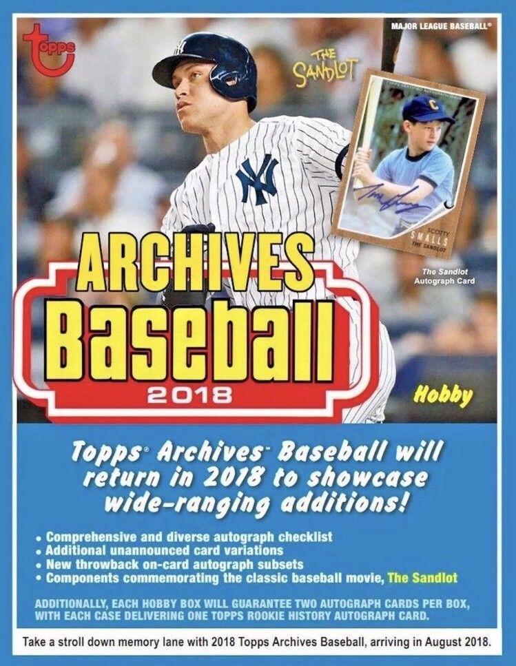 2018 Topps Archives
