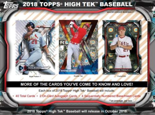 2018 Topps High TEK