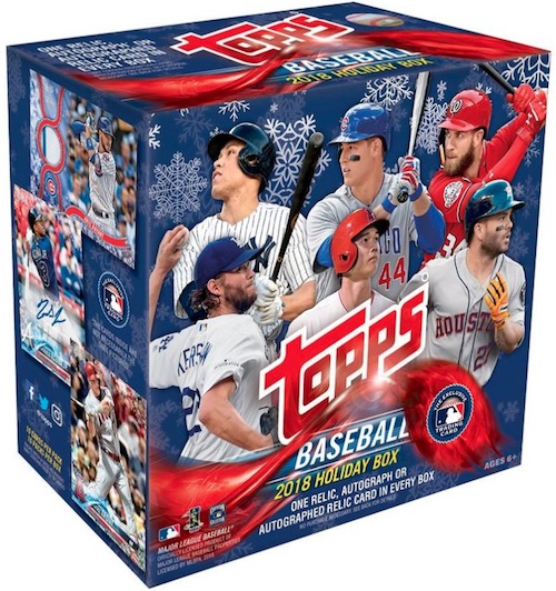 2018 Topps Holiday Retail Box