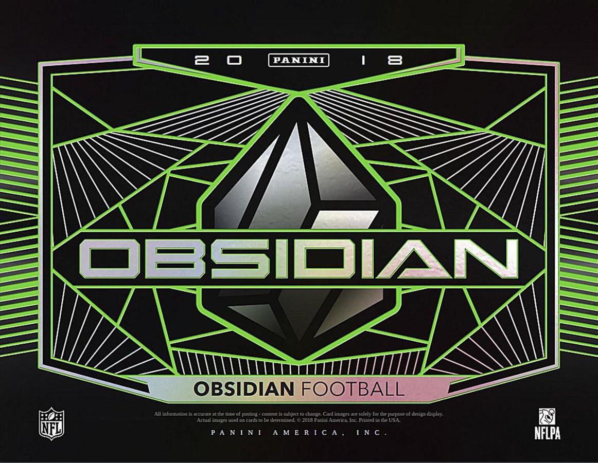 2018 Panini Obsidian Football