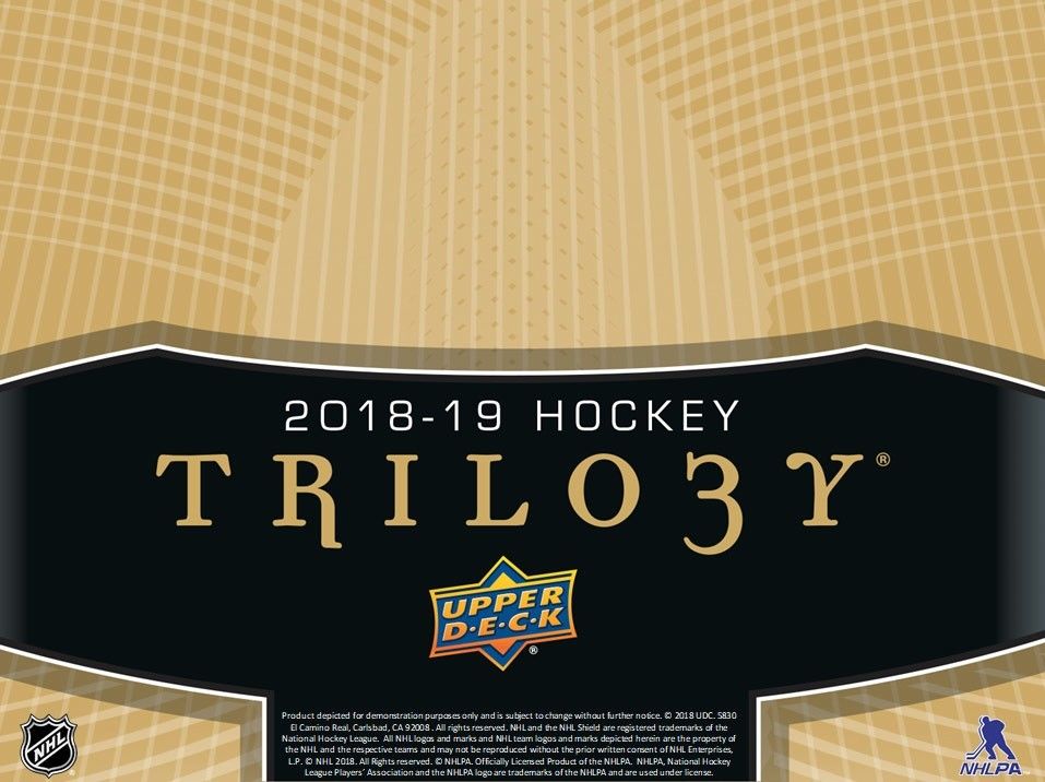 2018-19 Upper Deck Trilogy