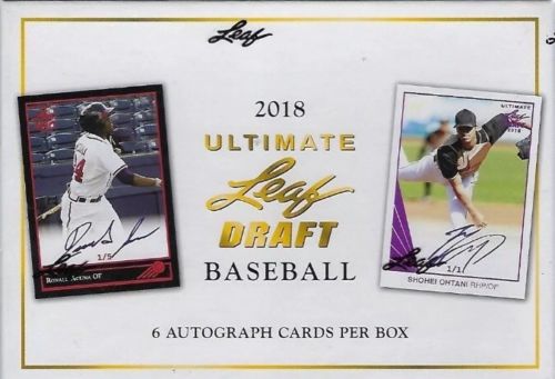 2018 Leaf Ultimate Draft Baseball