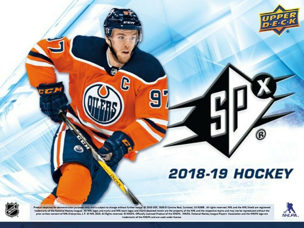 2018-19 Upper Deck SPx