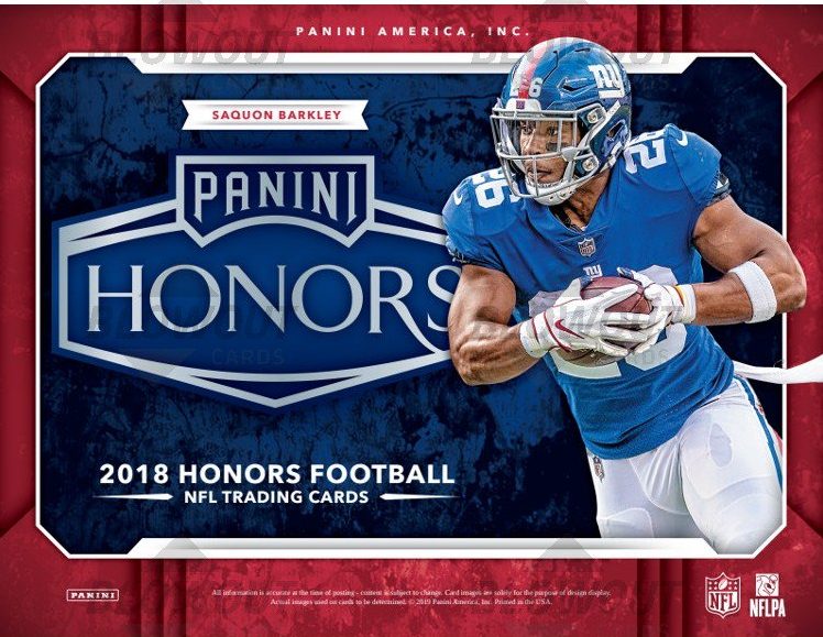 2018 Panini Honors Football