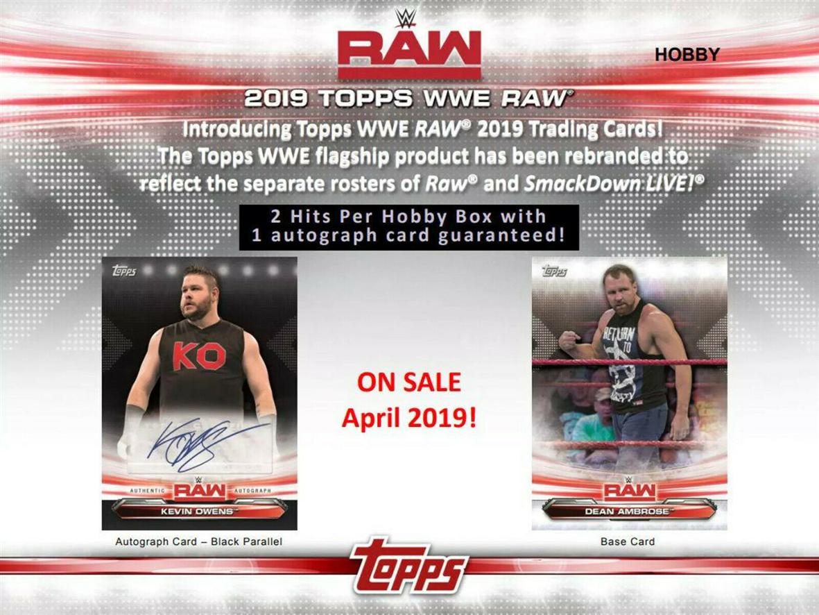 2019 Topps WWE Raw