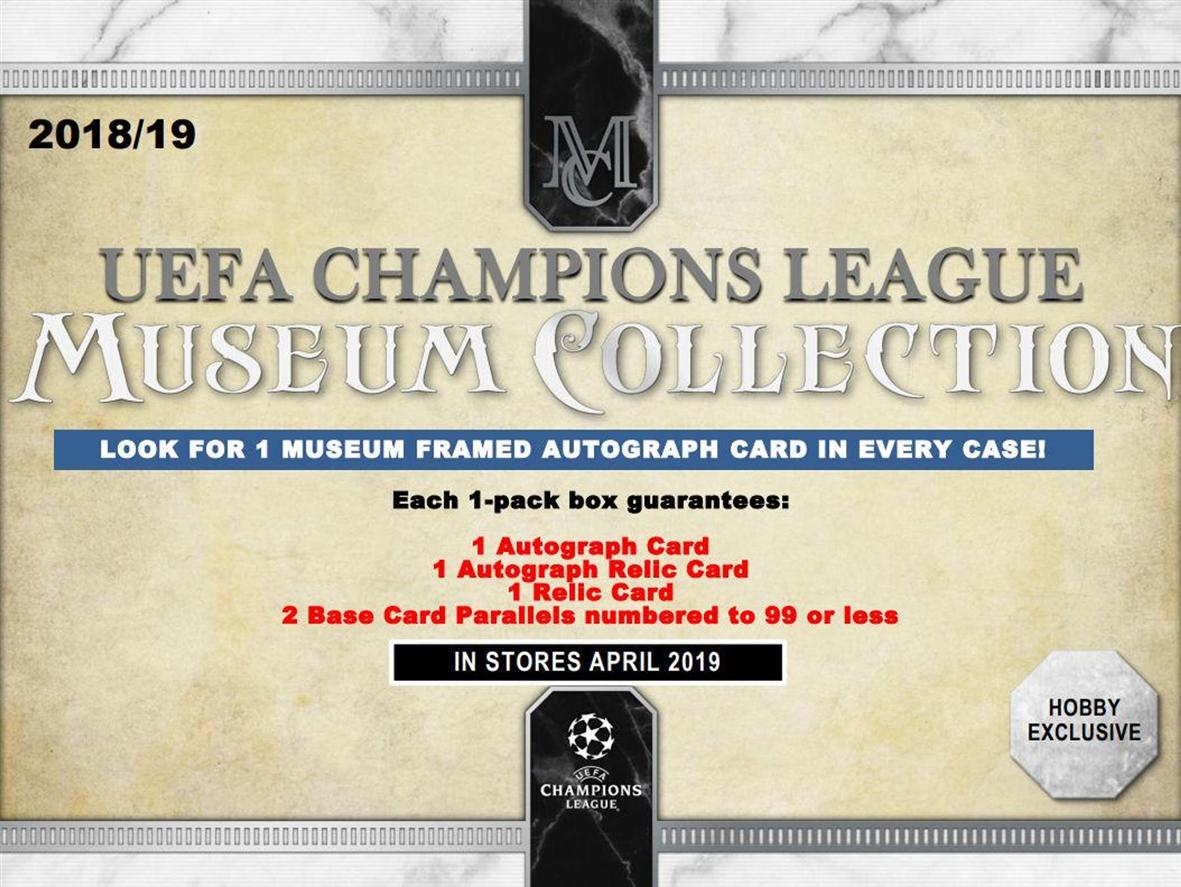 2018-19 Topps Museum Collection UEFA Champions League