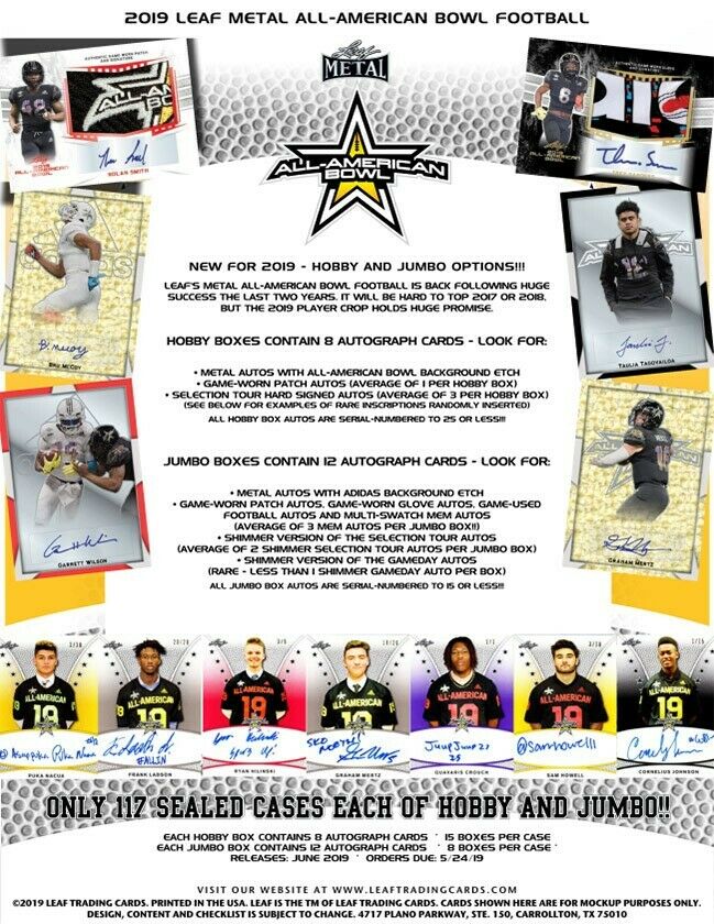 2019 Leaf All-American Bowl