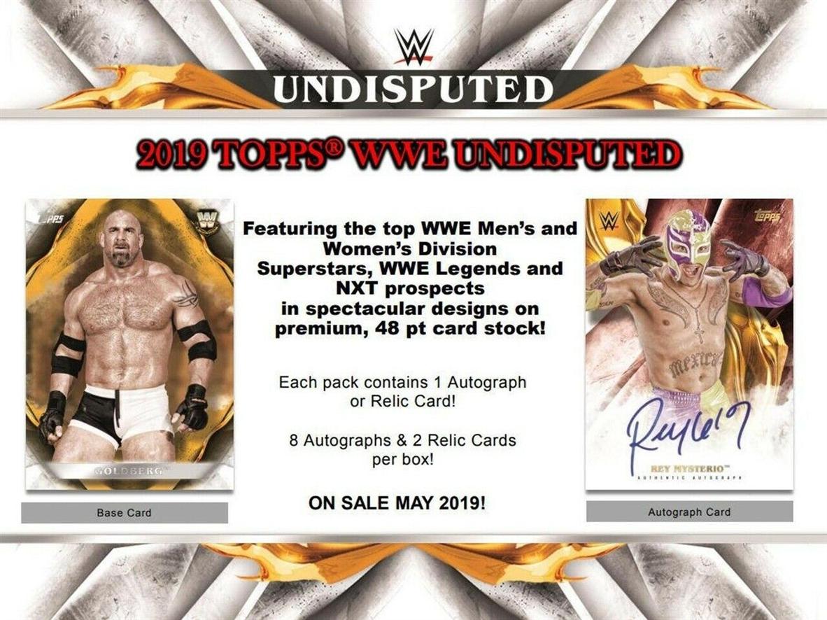 2019 Topps WWE Undisputed