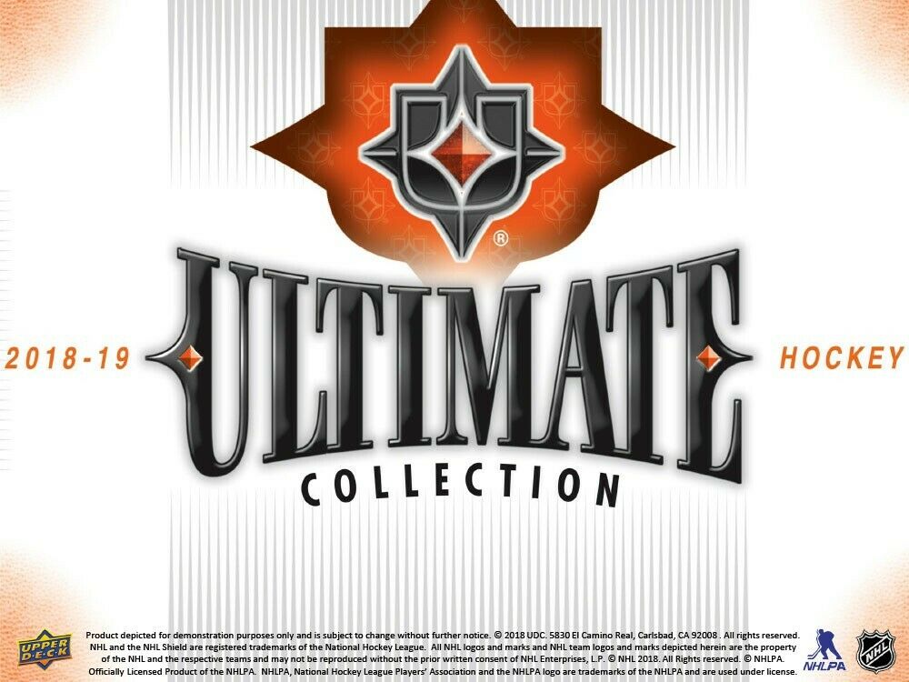 2018-19 Upper Deck Ultimate Collection Hockey