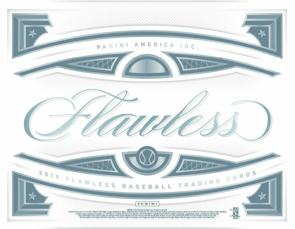 2019 Panini Flawless Baseball