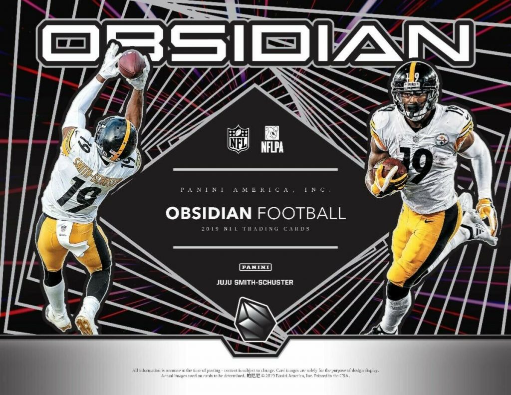 2019 Panini Obsidian Football Card Checklist