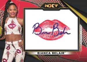 Auto Kiss Relic Bianca Belair MOCK UP