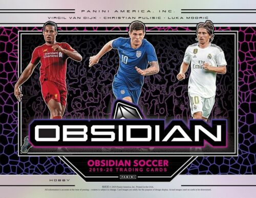2020 2019/20 7 cards Panini Obsidian Soccer box 