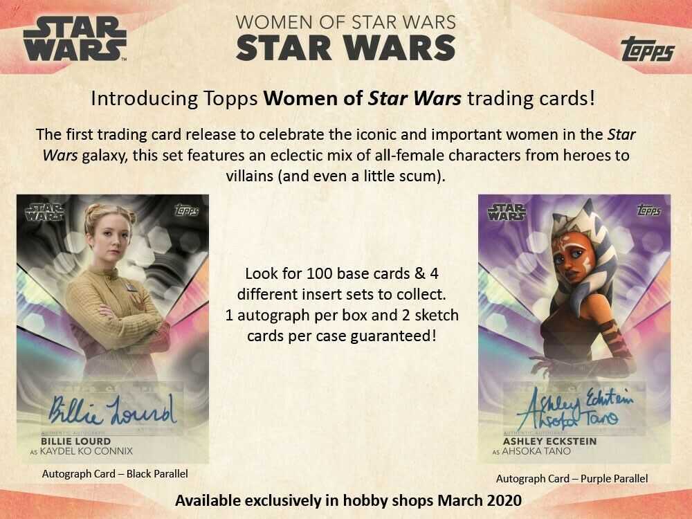 2020 Topps Women of Star Wars