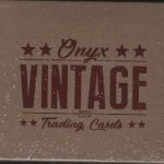 2020 Onyx Vintage