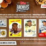 2020 Topps Archive Signature Series Retired Player