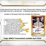 2020 Topps Transcendent Collection WWE