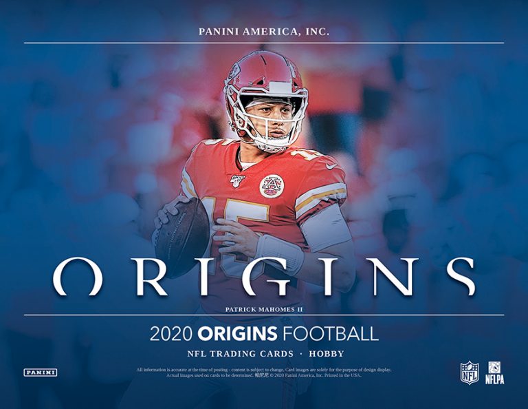 2020 Panini Origins Football Card Checklist