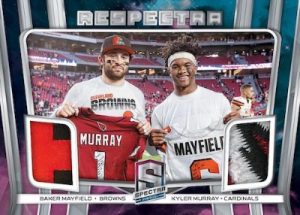 Respectra Nebula Dual Relics Baker Mayfield, Kyler Murray MOCK UP