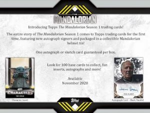 2020 Topps Star Wars The Mandelorian Season 1 2020 Topps Star Wars The Mandelorian Season 1
