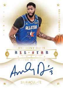 All-Star Linage Auto Anthony Davis MOCK UP All-Star Linage Auto Anthony Davis MOCK UP