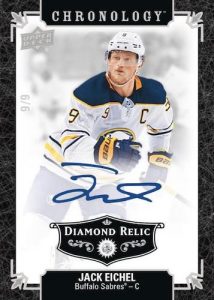 Base Diamond Relic Auto Jack Eichel MOCK UP