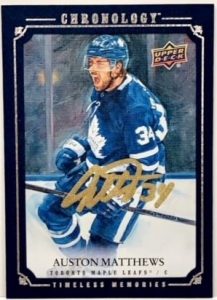 Canvas Masterpiece Auto Auston Matthews Canvas Masterpiece Auto Auston Matthews