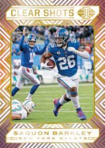 Clear Shots Saquon Barkley MOCK UP Clear Shots Saquon Barkley MOCK UP