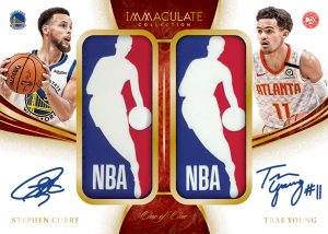 Dual Logoman Auto Stephen Curry, Trae Young MOCK UP Dual Logoman Auto Stephen Curry, Trae Young MOCK UP