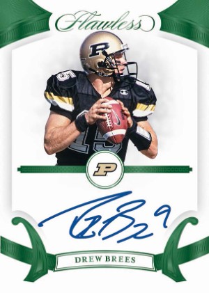 Flawless Signatures Emerald Drew Brees MOCK UP