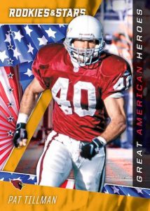 Great American Heroes Gold Pat Tillman MOCK UP