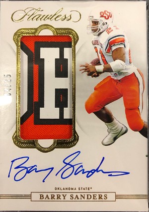 Patch Auto Barry Sanders