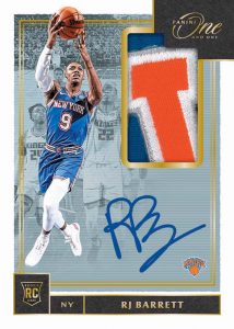 Rookie Jersey Auto Gold RJ Barrett MOCK UP Rookie Jersey Auto Gold RJ Barrett MOCK UP