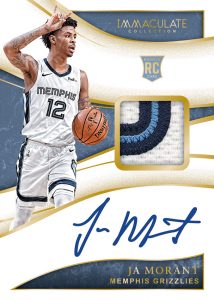 Rookie Patch Auto Gold Ja Morant MOCK UP Rookie Patch Auto Gold Ja Morant MOCK UP