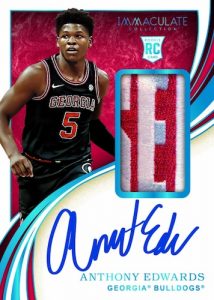 Rookie Patch Autographs Anthony Edwards MOCK UP Rookie Patch Autographs Anthony Edwards MOCK UP