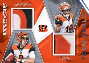 Team Duals Relics Prime Joe Burrow, AJ Green MOCK UP