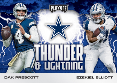 Thunder and Lightning Dak Prescott, Ezekiel Elliott MOCK UP