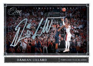 Timeless Moments Auto Damian Lillard MOCK UP Timeless Moments Auto Damian Lillard MOCK UP