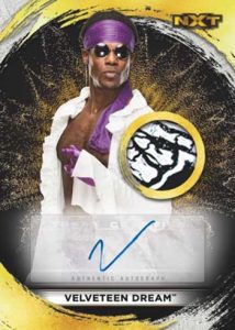Auto Shirt Relics Velveteen Dream MOCK UP Auto Shirt Relics Velveteen Dream MOCK UP