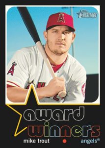 Award Winners Mike Trout MOCK UP Award Winners Mike Trout MOCK UP