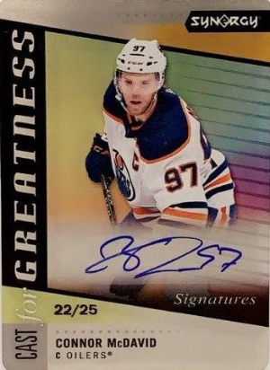 Cast for Greatness Signatures Connor McDavid
